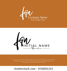 F M FM Initial letter handwriting and signature logo. Beauty vector initial logo .Fashion, boutique, floral and botanical