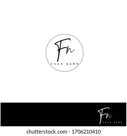 F N FN Initial letter handwriting and signature logo.