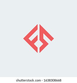 F & S monogram logo in square shape.