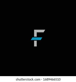 F single letter designs for logo and icons