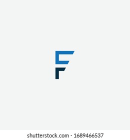 F single letter designs for logo and icons