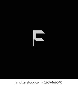 F single letter designs for logo and icons