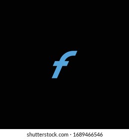 F single letter designs for logo and icons