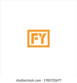 F diseño vectorial de logotipo de letra Y