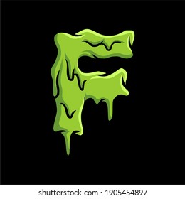 F The zombie font slime