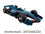 F1 3d race car icon jet logo 1 one sport auto racing symbol concept art pit crew stop 2026 template vector eco green blue turbo jet power hybrid white style single seater