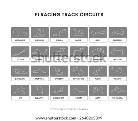 F1 Car Racing Tracks Circuits