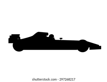 f1 car silhouette