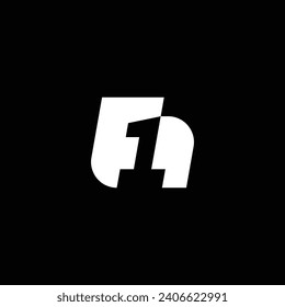 F1 Logo look alike in rectangular