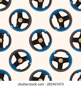 f1 racing , cartoon seamless pattern background