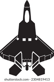 F-22 RAPTOR Top View Emblem Sticker Decal 