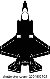 Decal de pegatinas para emblema de la vista superior F-35 