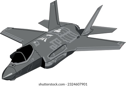 F-35A Vector Art Fuerza Aérea