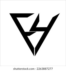 logotipo inicial de f4 para la empresa