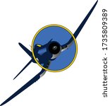 F-4U Corsair World War II American Navy Fighter Aircraft