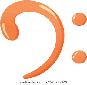 fa key music note in orange