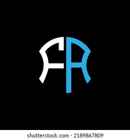 FA letter logo creative design with vector graphic, Abc simple and modern logo design.