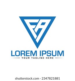 Design des FA-Briefes Einzigartiges und modernes Logo-Design