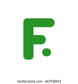 fa letter vector logo