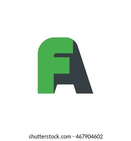 FA Logo Green Black