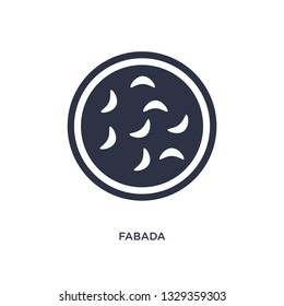 fabada icon. Simple element illustration from culture concept. fabada editable symbol design on white background. Can be use for web and mobile.
