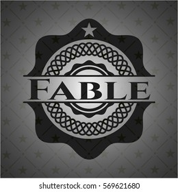 Fable dark badge