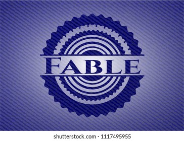 Fable denim background