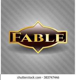 Fable golden emblem