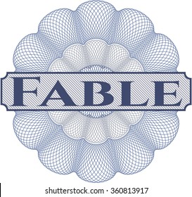 Fable rubber grunge texture stamp