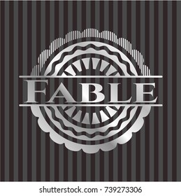 Fable silver shiny emblem