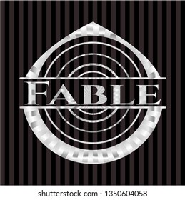 Fable silvery badge