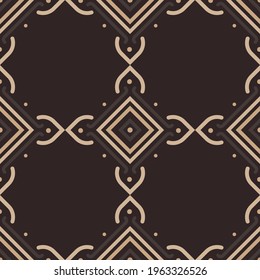fabric abstract ethnic flower pattern, vector illustration style seamless. design for fabric, curtain, background, carpet, wallpaper, clothing, wrapping, Batik, fabric, tile, ceramic

