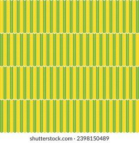  patrón abstracto de tela en verde y amarillo