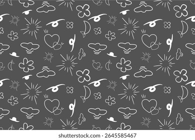 Fabric Abstract vector gray background 