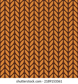 Fabric Autumn seamless patterns design set. Vector Illustration.