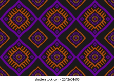 Fabric Aztec pattern background. Geometric ethnic oriental seamless pattern traditional. Mexican style. Design for wallpaper, illustration, fabric, clothing, carpet, textile, batik, embroidery.
