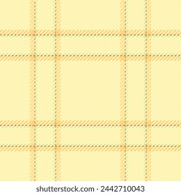 Tela de fondo de tela de tela escocesa con un patrón de textura sin costuras a cuadros en colores claros y amarillos.