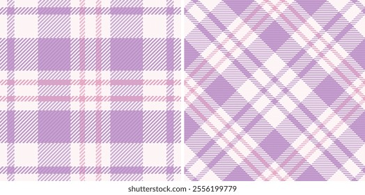 Fabric background textile of vector pattern plaid with a tartan check texture seamless. Set in cream colors for perfect fashion choices for any occasion.