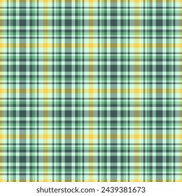 Fabric background texture of pattern plaid check with a seamless textile vector tartan in pastel and light colors.