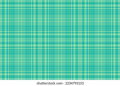 Fabric background vector. Tartan plaid textile. Seamless pattern texture check in turquoise and light colors.