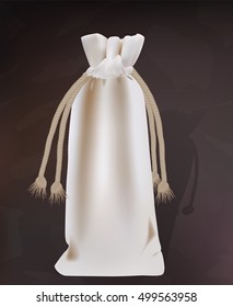 fabric bag, sack for your design