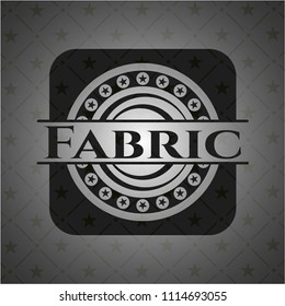 Fabric black emblem
