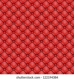 Fabric buttoned