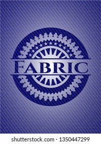 Fabric with denim texture
