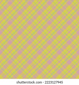 Fabric design seamless pattern plaid. Vector checkered background.