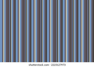 Fabric design seamless pattern in vertical lines. Vector striped background.