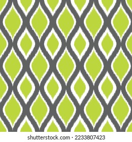 Fabric design, tribal ikat seamless pattern, gray green tones for textile background,texture,batik,carpet,mosaic,ceramics,backdrop,wallpaper,clothing,craft,wall,floor,decorative,building,boho,wrapping