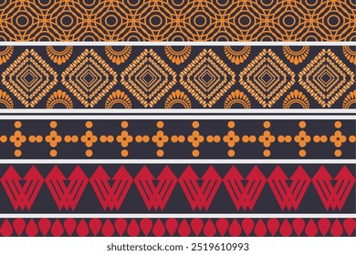 Tecido desenhos padrões étnicos padrões geométricos abstratos, fundo de tecido tribal americano mão, tribal moderno para tapetes, fronhas, camisas, calças e muito mais.