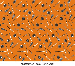 Fabric with drawing for cook clothes