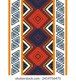 fabric ethnic embroidery geometric textile fabric border design for fabric print, rugs, clothing, sarong, scarf, wrap, embroidery, print, curtain, carpet, wallpaper, wrapping, Batik, Aztec